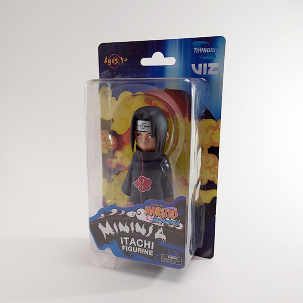 Naruto Shippuden Mininja Itachi Figure Toy Shonen Jump Toynami Anime Manga NIB